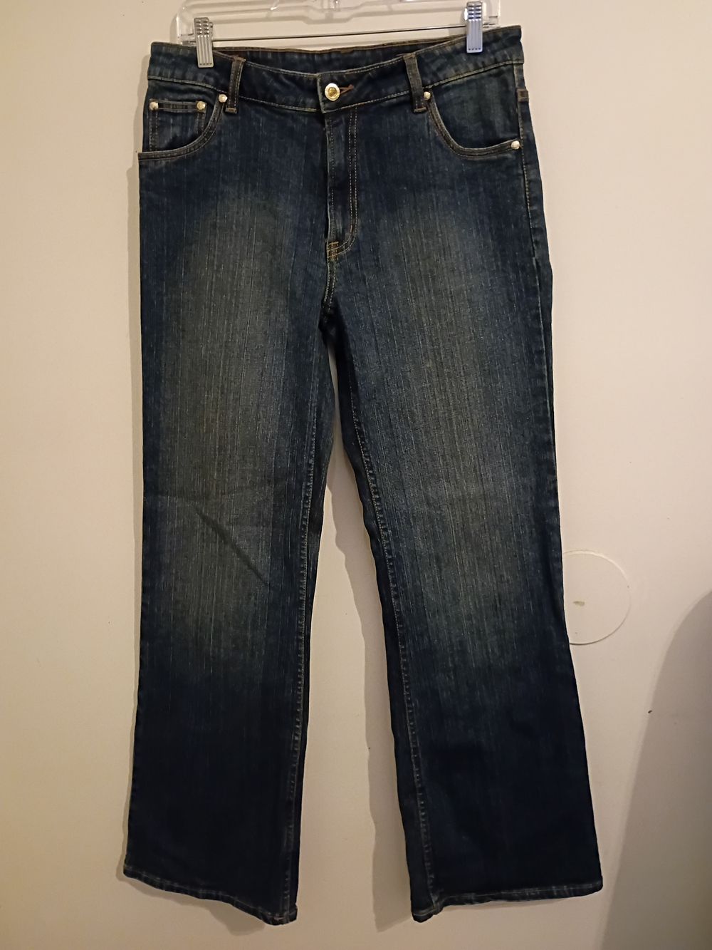 Lawman Women's Bootcut‎ Jeans in Dark Blue Denim Sz 11/12
